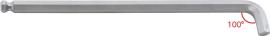 Winkelschraubendreher für Sechskant mit Kugelkopf, 100°-Winkel und verkürztem Sc Produktbild