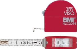 Taschenbandmaß mit Sichtfenster und Zirkelfunktion Produktbild