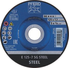 Schruppscheibe gekröpft A24RSG 230x7mm PFERD Produktbild