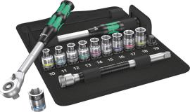 Sechskant-Steckschlüssel-Garnitur 1/2" Zyklop Hybrid Produktbild
