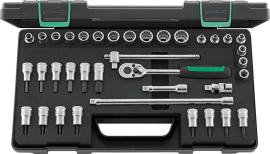 Steckschlüssel-Garnitur 3/8" 45/49/32/5TX 37-teilig Stahlwille Produktbild