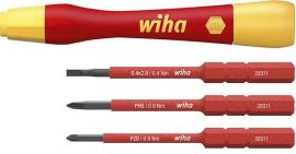Feinschraubendreher-Satz VDE 4-teilig slimVario Wiha Produktbild