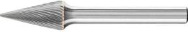 Frässtift HM Spitzkegelform 1020 5 6mm 10x20mm Pferd Produktbild