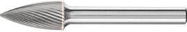 Frässtift HM Spitzbogenform 1020 5 6mm 10x20mm Pferd Produktbild