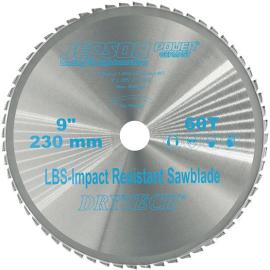 HM-Sägeblatt Drytech D=230x25,4x1,4mm 60Z für Stahl dünnwandig LBS schockresiste Produktbild
