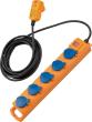 Steckdosenleiste mit FI-Stecker Produktbild img1 S