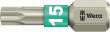Bit rostfrei 1/4" DIN 3126 C6,3 T15x25mm Wera Produktbild img1 S