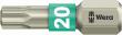 Bit rostfrei 1/4" DIN 3126 C6,3 T20x25mm Wera Produktbild img1 S