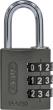 Zahlen-Hangschloss 144/30 titanium Lock-Tag Produktbild