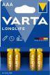 Batterie LONGLIFE VARTA AAA 4er Blister Produktbild