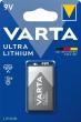 Batterie Professional Lithium 9V E-Block Blister a 1 Stück VARTA Produktbild