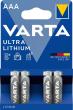 Batterie Professional Lithium AAA Blister a 4 Stück VARTA Produktbild