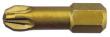Bit für Kreuzschlitzschrauben PZ 1/4", ähnlich DIN 3126 C 6,3, extrahart Produktbild
