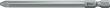 Bit für Kreuzschlitzschrauben PZ 1/4" DIN 3126 E 6,3, 70 mm lang, zähhart Produktbild img1 S
