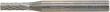 Hartmetallfrässtift (Rotorfräser) DIN 8033 – Schaft-Ø 6 mm, Zylinderform ZYA, oh Produktbild