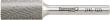 Frässtift HM zylindrisch mit Stirnverzahnung 1225 C 6mm 12x25mm FORMAT Produktbild