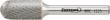 Frässtift HM Walzenrundform 1225 C 6mm 12x25mm FORMAT Produktbild