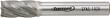 Hartmetallfrässtift (Rotorfräser) DIN 8033 – Schaft-Ø 6 mm, Zylinderform ZYA-S, Produktbild