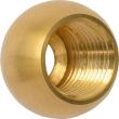 Messing-Kugeladapter 12mm mit NPT-Gewinde 1/8"LOC-LINE Produktbild img1 S