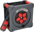 Kunststoff-Kabeltrommel Professional, mit 4-fach-Verteiler, baustellentauglich Produktbild img1 S