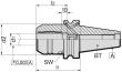 Hydrodehnspannfutter, Form AD/B, mit Innenkühlung Produktbild img2 S