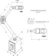 Magnet-Gelenkmessstativ Produktbild img2 S