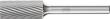Frässtift HM zylindrisch 1225 3 6mm 12x25mm Pferd Produktbild img1 S