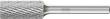 Frässtift HM zylindrisch 1225 3PLUS 6mm 12x25mm Pferd Produktbild