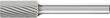 Frässtift HM zylindrisch 1020 3 6mm 10x20mm Pferd Produktbild