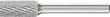 Frässtift HM zylindrisch 1020 3PLUS 6mm 10x20mm Pferd Produktbild