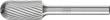 Frässtift HM Walzenrundform 1225 3 6mm 12x25mm Pferd Produktbild img1 S