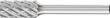 Frässtift HM zylindrisch 1020 STEEL 6mm 10x20mm Pferd Produktbild img1 S