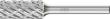 Frässtift HM zylindrisch 1225 STEEL 6mm 12x25mm Pferd Produktbild img1 S