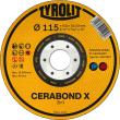 Schruppscheibe CERABOND X115x7mm CA24Q-BFK Tyrolit Produktbild img1 S