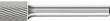 Frässtift HM zylindrisch 1013 5 6mm 10x13mm Pferd Produktbild