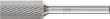 Frässtift HM zylindrisch 1225 5 6mm 12x25mm Pferd Produktbild
