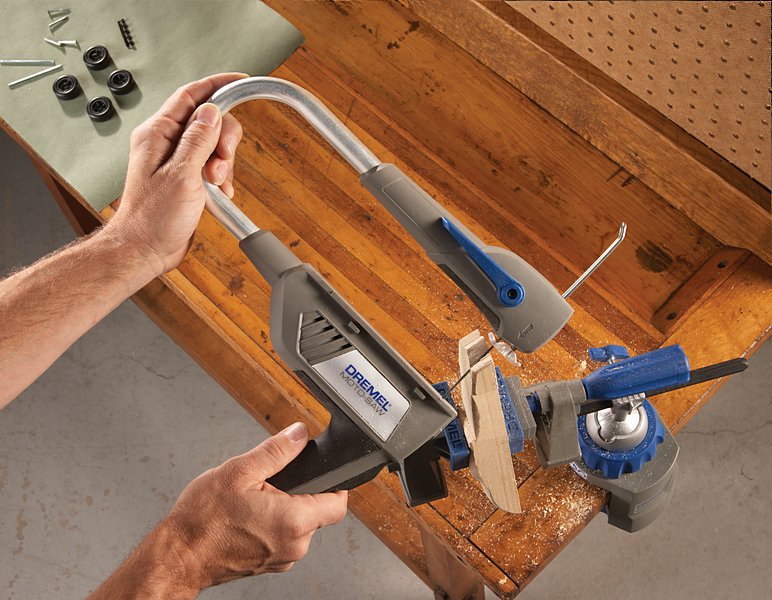 DREMEL® Moto-Saw MS20-1/5 2in1 Dekupiersäge mit 1 Vorsatzgerät, 5 Zubehöre Produktbild img2 L