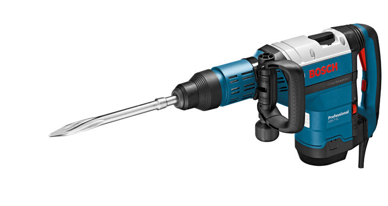 Schlaghammer mit SDS max GSH 7 VC im Handwerkerkoffer Produktbild img2 L