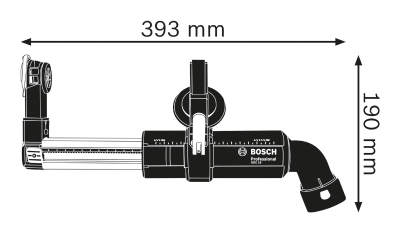 Absaugvorrichtung, Systemzubehör GDE 16 Plus Produktbild img2 L