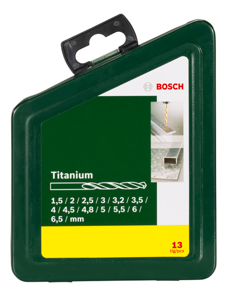 Metallbohrer-Set HSS-TiN, 13-teilig, 1,5 - 6,5 mm Produktbild img2 L