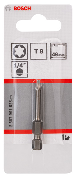 Schrauberbit Extra-Hart T8, 49 mm, 1er-Pack Produktbild img2 L