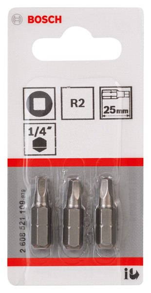 Schrauberbit Extra-Hart R2, 25 mm, 3er-Pack Produktbild img2 L