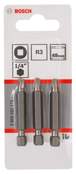 Schrauberbit Extra-Hart R3, 49 mm, 3er-Pack Produktbild img2 L
