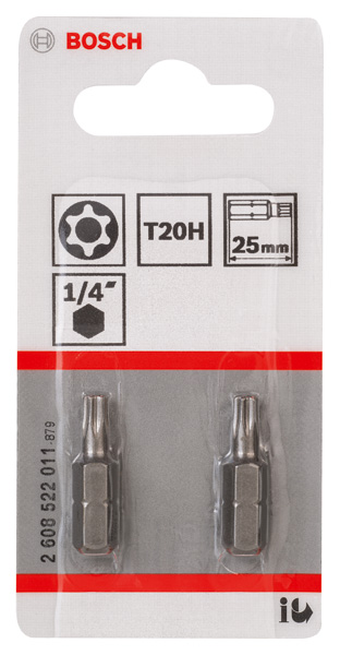 T20H Security-Torx®-Schrauberbit Extra-Hart, 2 Stk. Produktbild img2 L