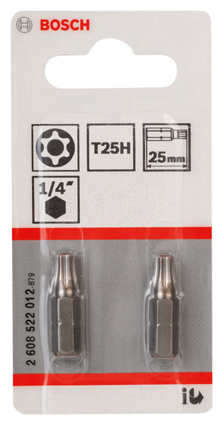 T25H Security-Torx®-Schrauberbit Extra-Hart, 2 Stk. Produktbild img2 L