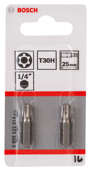 T30H Security-Torx®-Schrauberbit Extra-Hart, 2 Stk. Produktbild img2 L