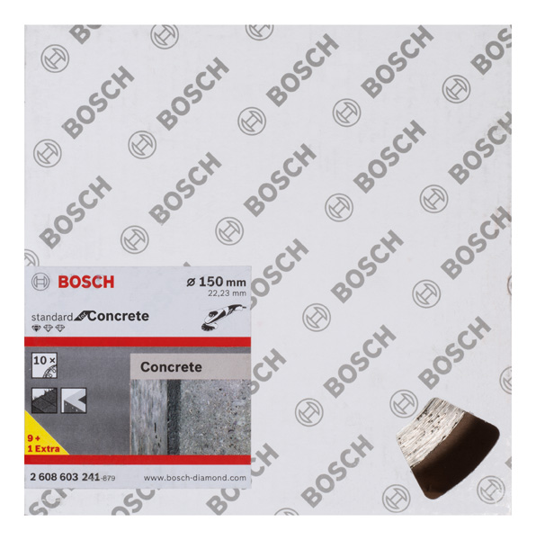 Diamanttrennscheibe Standard for Concrete, 150 x 22,23 x 2 x 10 mm, 10er-Pack Produktbild img2 L