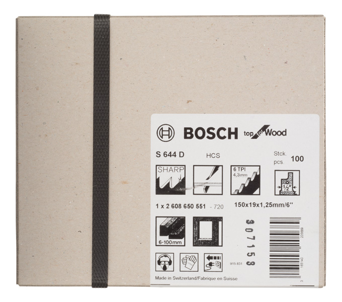 Säbelsägeblatt S 644 D, Top for Wood, 100er-Pack Produktbild img2 L