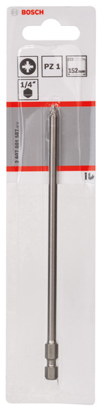 Schrauberbit Extra-Hart PZ 1, 152 mm, 1er-Pack Produktbild img2 L