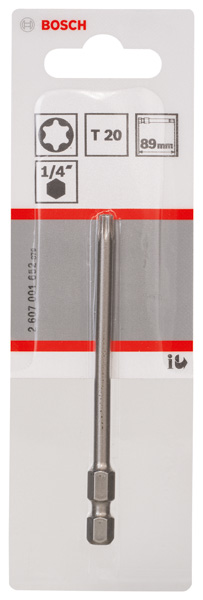 Schrauberbit Extra-Hart T20, 89 mm, 1er-Pack Produktbild img2 L